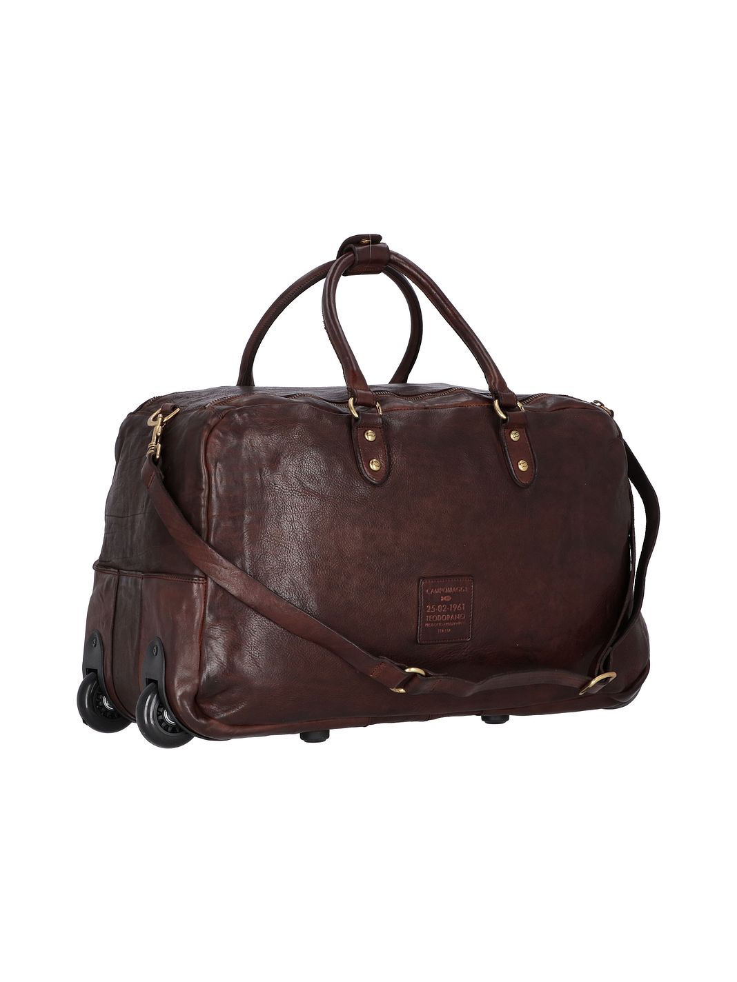Campomaggi 2 ruote Borsa da viaggio Vera Pelle 57 cm Campomaggi 2 ruote Borsa da viaggio Vera Pelle 57 cm