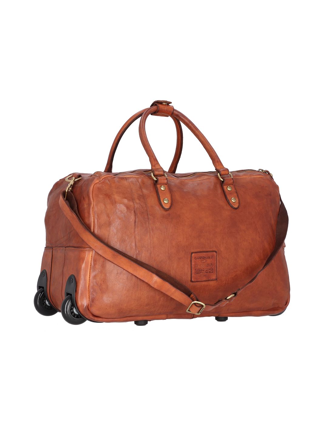 Campomaggi 2 ruote Borsa da viaggio Vera Pelle 57 cm Campomaggi 2 ruote Borsa da viaggio Vera Pelle 57 cm