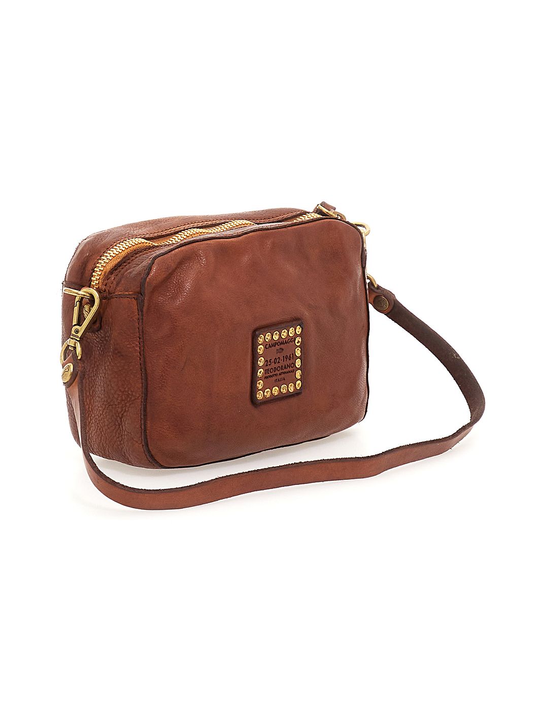 Campomaggi Borsa a tracolla Vera Pelle 18.5 cm Campomaggi Borsa a tracolla Vera Pelle 18.5 cm