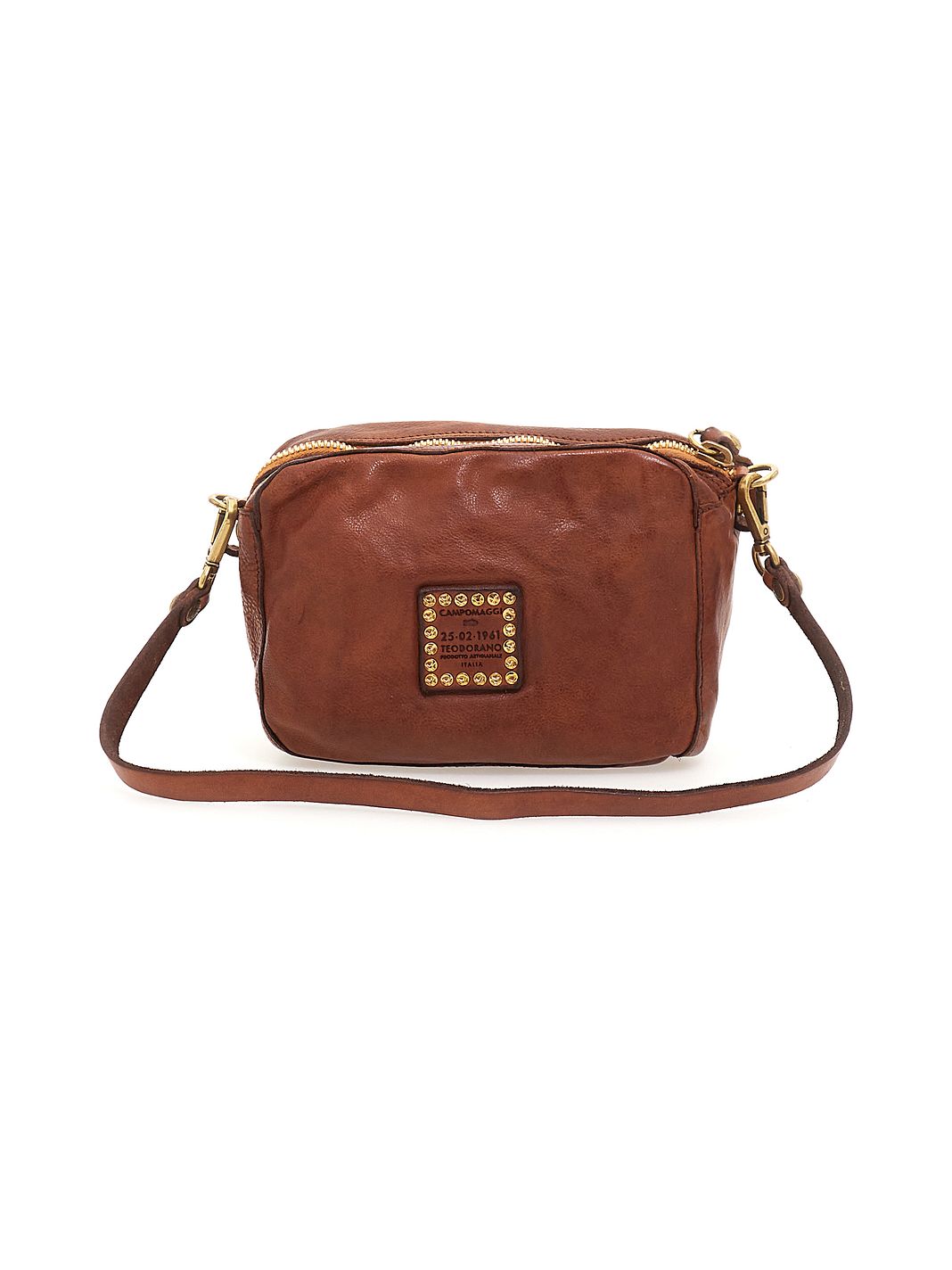 Campomaggi Borsa a tracolla Vera Pelle 18.5 cm Campomaggi Borsa a tracolla Vera Pelle 18.5 cm