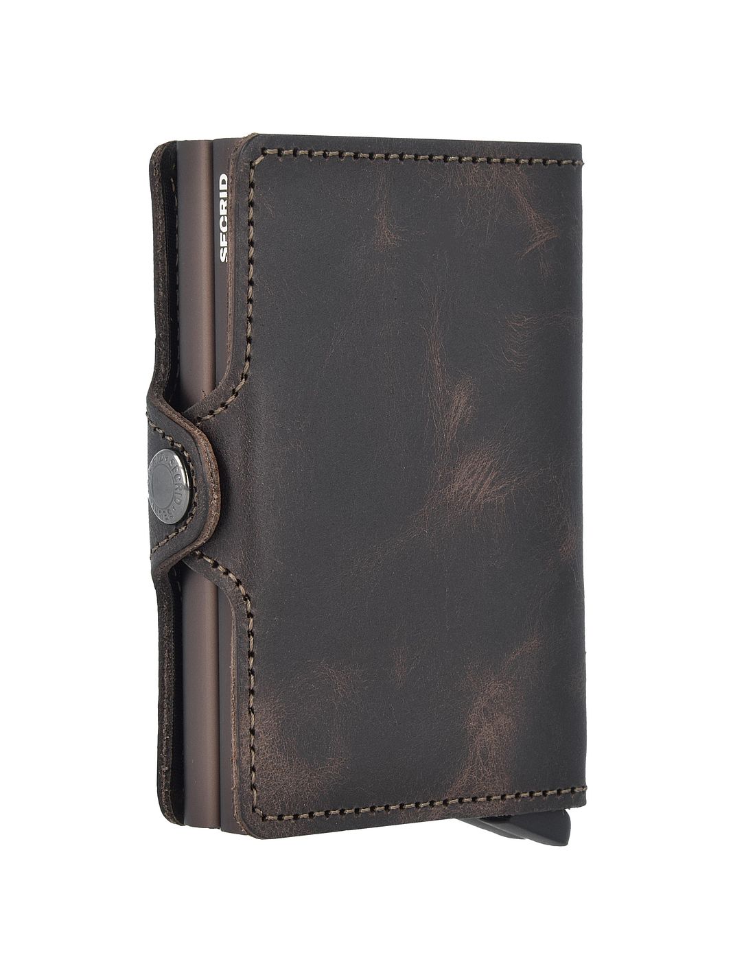 Secrid Twinwallet Custodia per carta di credito Protezione RFID Vera Pelle 6.5 cm
