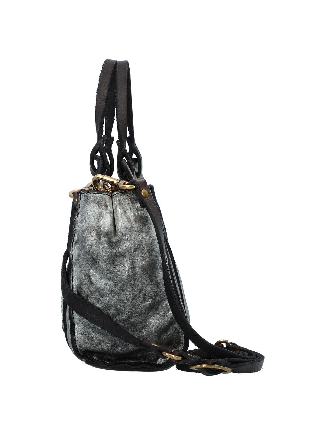 Campomaggi Hasni Mini borsa a mano Vera Pelle 17 cm