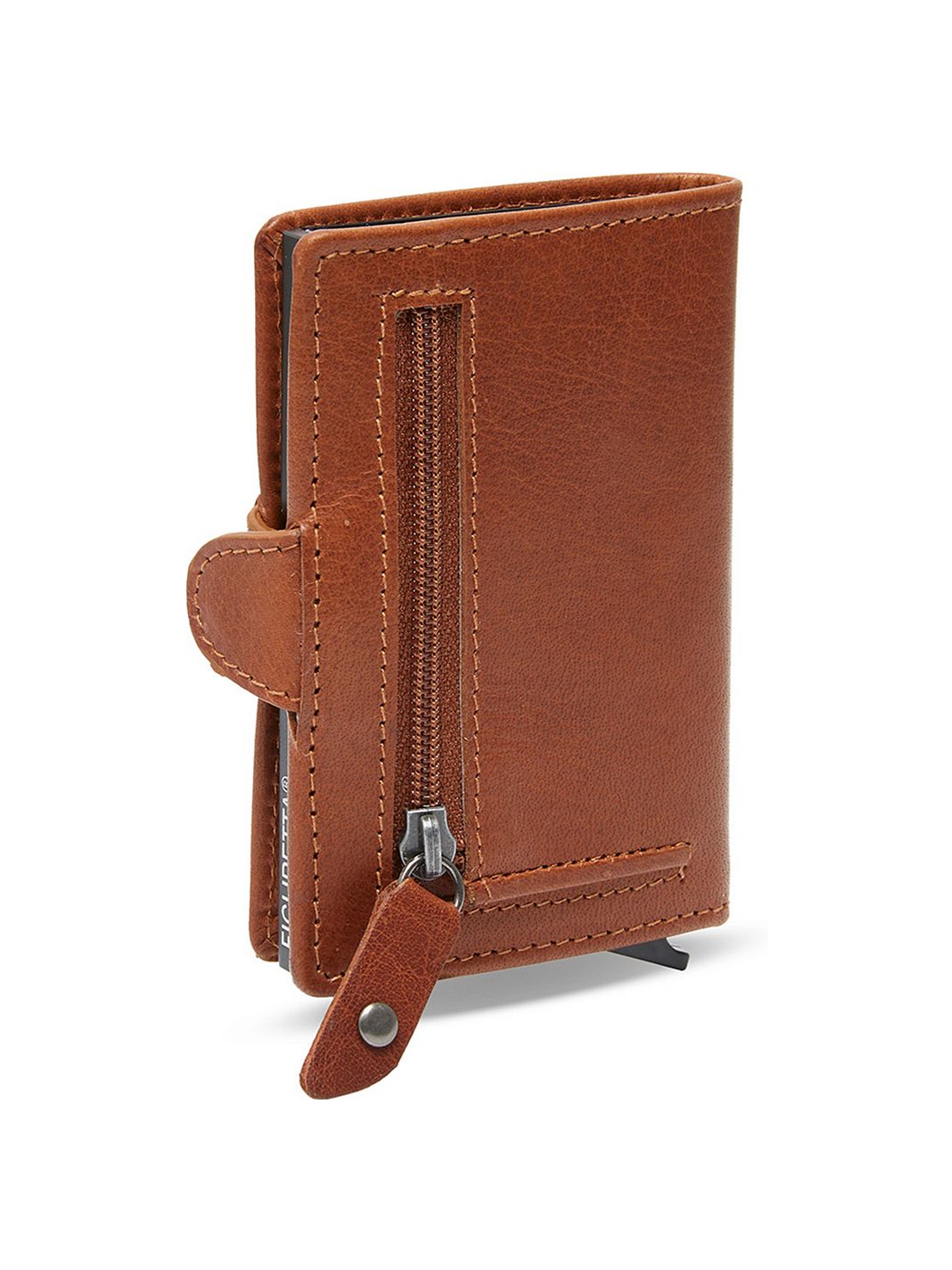 The Chesterfield Brand Baldwin Custodia per carta di credito Protezione RFID Vera Pelle 6.5 cm