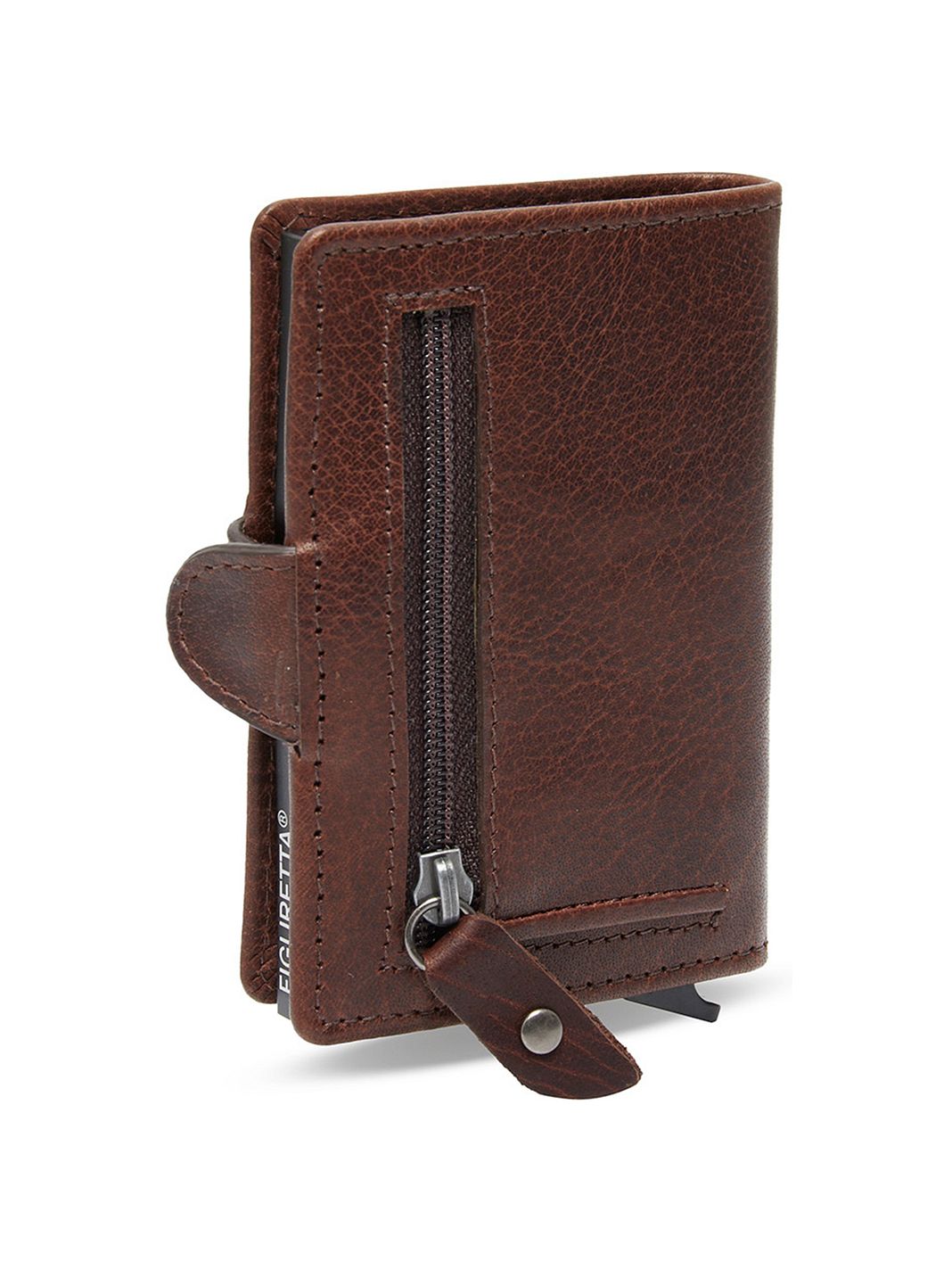 The Chesterfield Brand Baldwin Custodia per carta di credito Protezione RFID Vera Pelle 6.5 cm