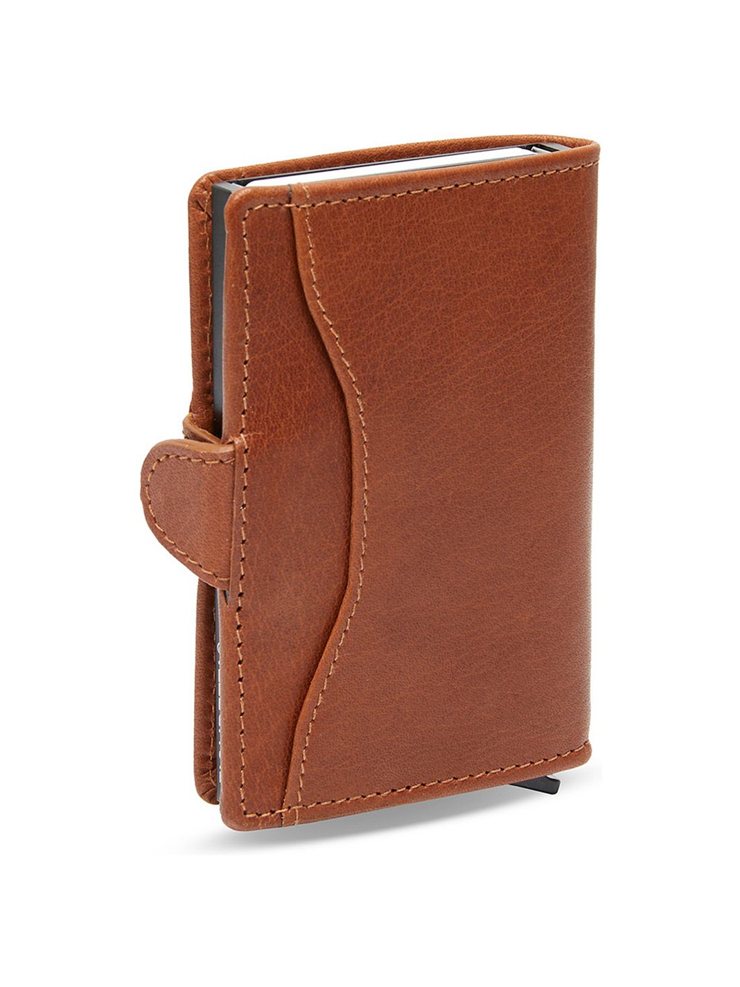 The Chesterfield Brand Albury Custodia per carta di credito Protezione RFID Vera Pelle 7 cm