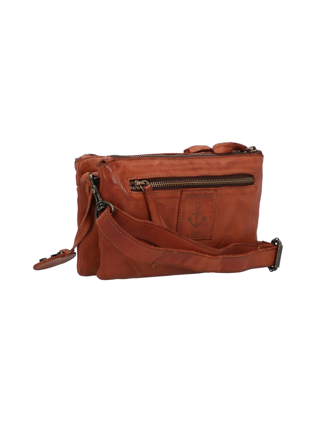 Harbour 2nd Anchor Love Tara Borsa a spalla Vera Pelle 31 cm Harbour 2nd Anchor Love Tara Borsa a spalla Vera Pelle 31 cm