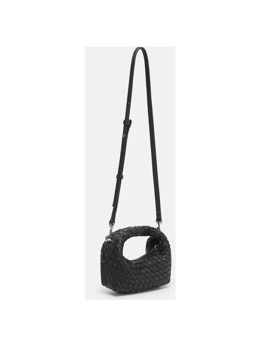 LES VISIONNAIRES Greta Micro weave Borsetta Vera Pelle 20 cm LES VISIONNAIRES Greta Micro weave Borsetta Vera Pelle 20 cm