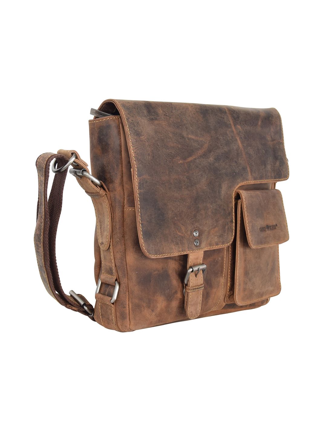 Greenburry Vintage Crossbody taske Læder 32 cm