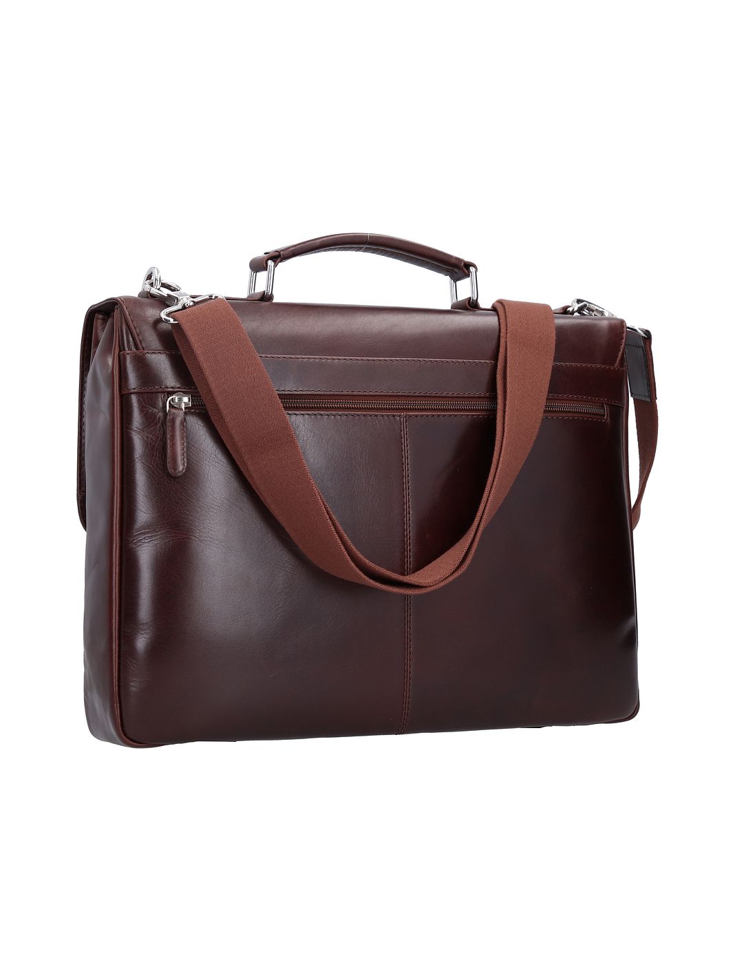 bugatti Romano Valigetta Vera Pelle 40 cm Vano porta PC bugatti Romano Valigetta Vera Pelle 40 cm Vano porta PC