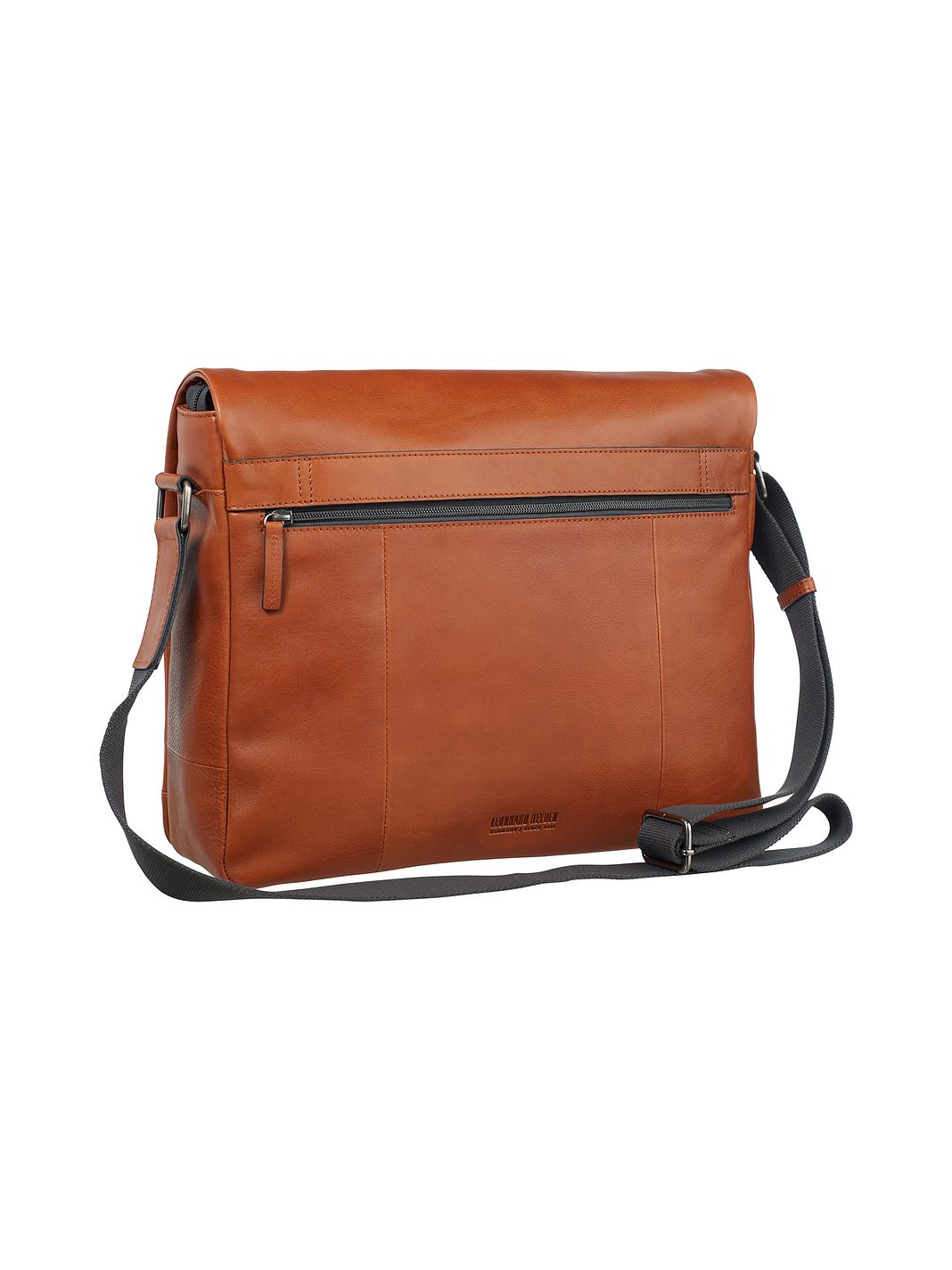 Leonhard Heyden Hamburg Cartella Messenger Vera Pelle 38 cm Vano porta PC Leonhard Heyden Hamburg Cartella Messenger Vera Pelle 38 cm Vano porta PC