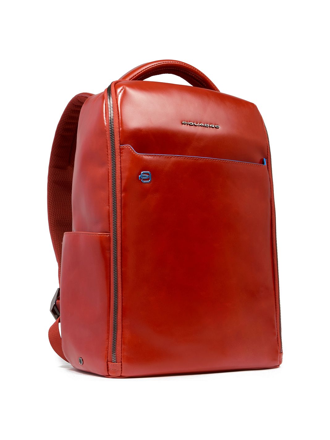 Piquadro Blue Square Zaino da giorno Vera Pelle 29 cm Vano porta PC