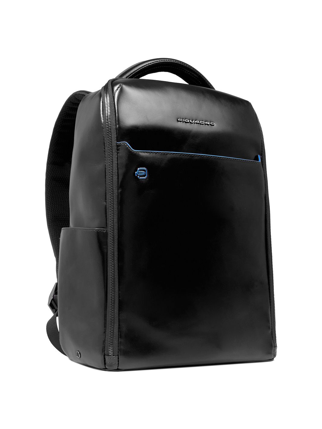 Piquadro Blue Square Zaino da giorno Vera Pelle 29 cm Vano porta PC