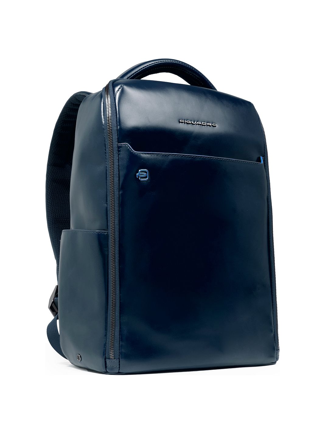 Piquadro Blue Square Zaino da giorno Vera Pelle 29 cm Vano porta PC