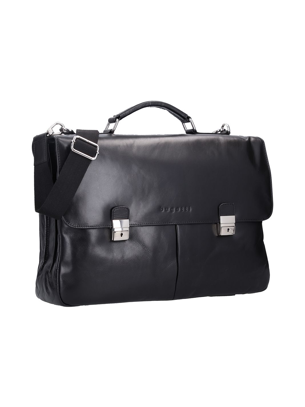 bugatti Romano Valigetta Vera Pelle 44 cm Vano porta PC bugatti Romano Valigetta Vera Pelle 44 cm Vano porta PC