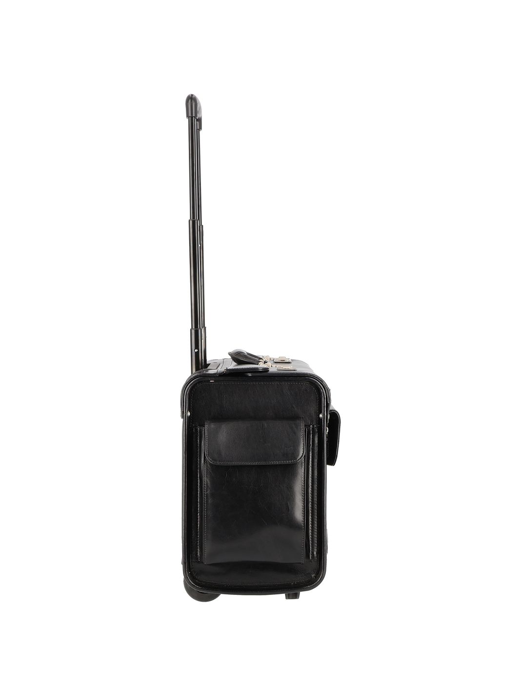 Dermata 2-hjulig Pilotvagn Läder 39 cm Laptopfack Dermata 2-hjulig Pilotvagn Läder 39 cm Laptopfack