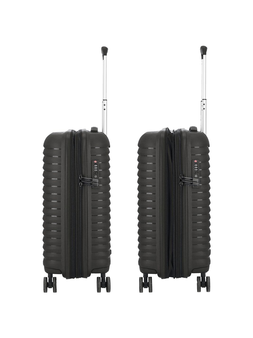 d & n Travel Line 4500 4 ruote Trolley cabina S 55 cm espandibile d & n Travel Line 4500 4 ruote Trolley cabina S 55 cm espandibile