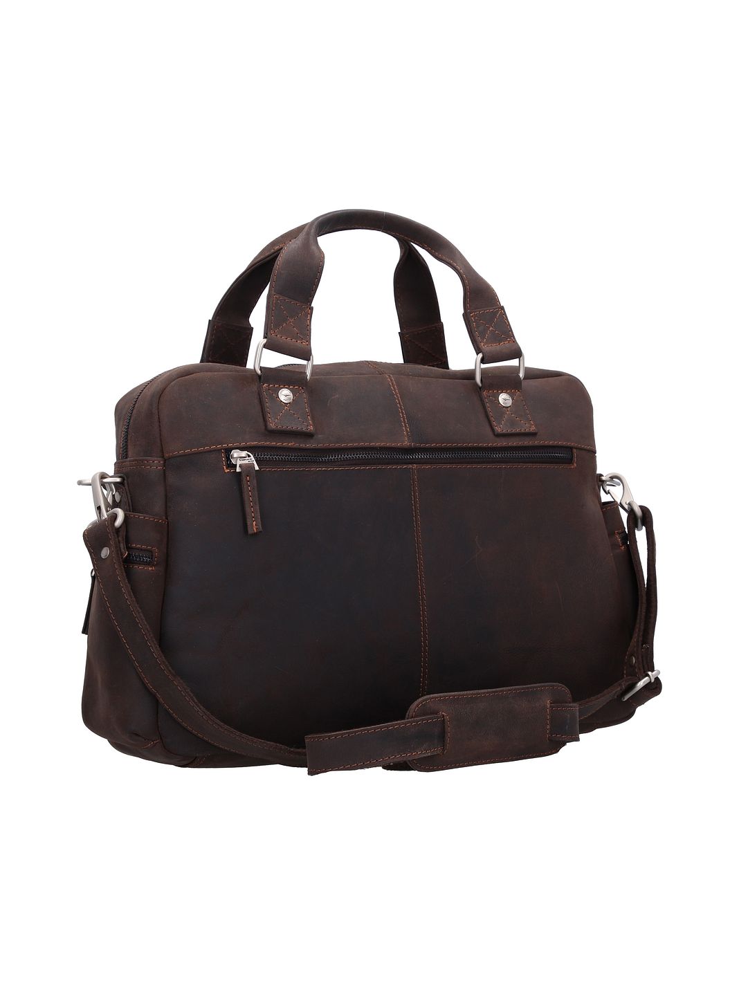 Greenland Nature Westcoast Valigetta Vera Pelle 43 cm Greenland Nature Westcoast Valigetta Vera Pelle 43 cm