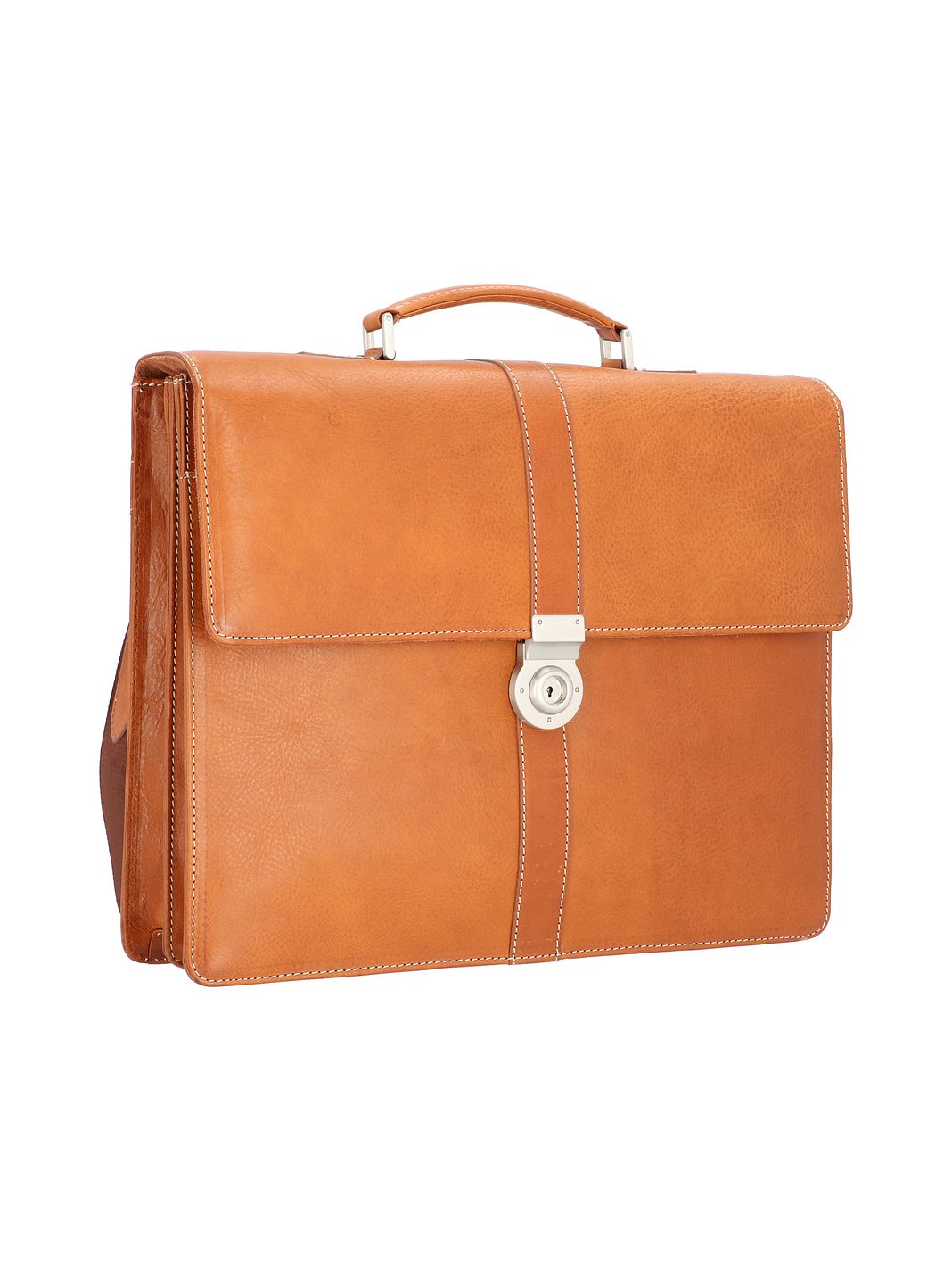 Leonhard Heyden Bergamo Valigetta Vera Pelle 40 cm Vano porta PC Leonhard Heyden Bergamo Valigetta Vera Pelle 40 cm Vano porta PC
