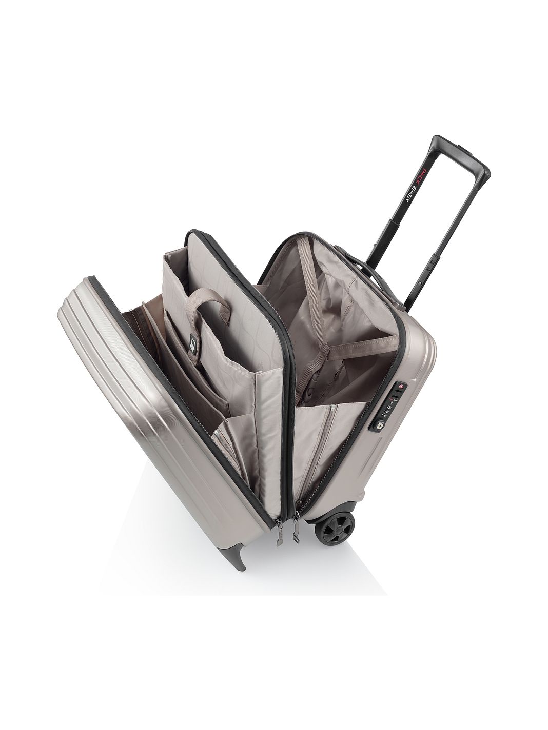 Pack Easy B-Solutions 2-pyöräinen Business-vetolaukku 44 cm Kannettavan tietokoneen taskun syvyys