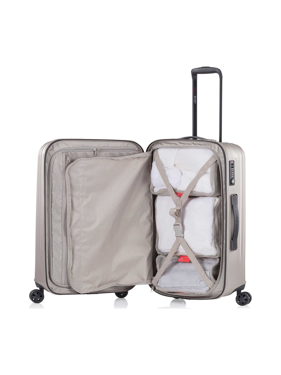 Pack Easy Genius 4 ruote Carrello M 66 cm Pack Easy Genius 4 ruote Carrello M 66 cm