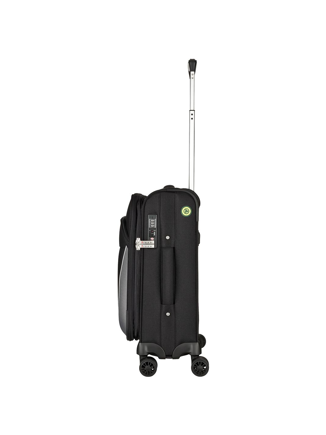 Traveller PROnature 4 ruote Trolley cabina 54 cm espandibile Traveller PROnature 4 ruote Trolley cabina 54 cm espandibile
