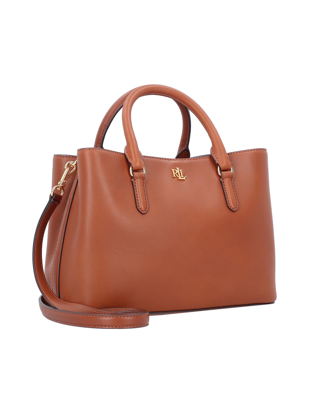 Lauren Ralph Lauren Marcy Handväska Läder 28 cm
