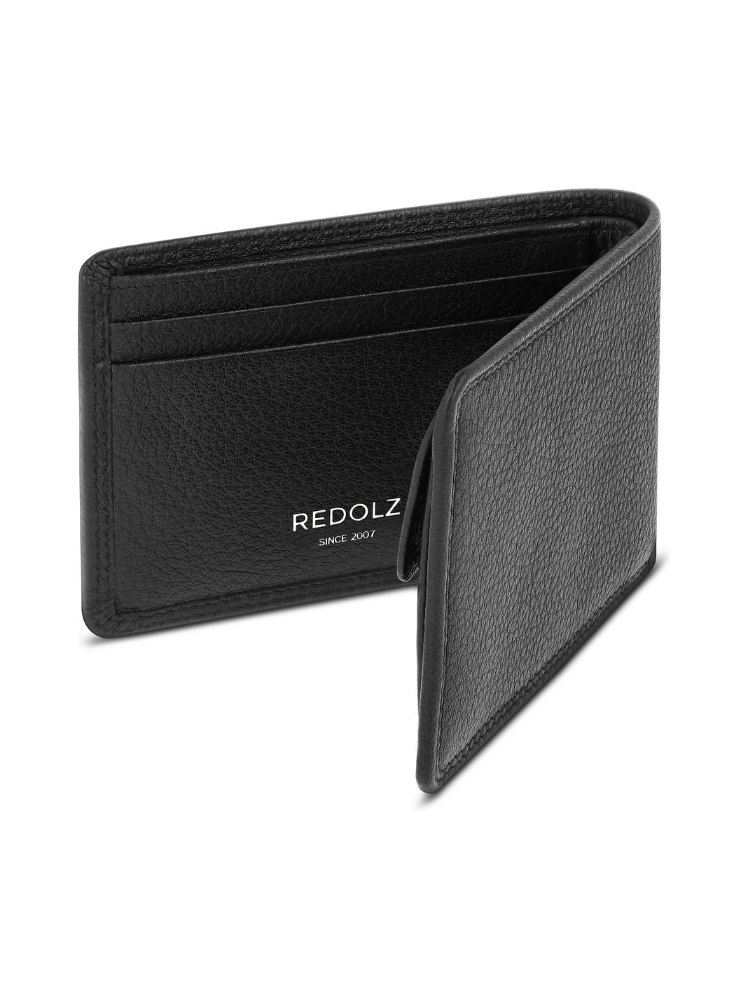 Redolz Leather Essentials QF: portafoglio piccolo in pelle con protezione RFID, 10,5 cm Redolz Leather Essentials QF: portafoglio piccolo in pelle con protezione RFID, 10,5 cm