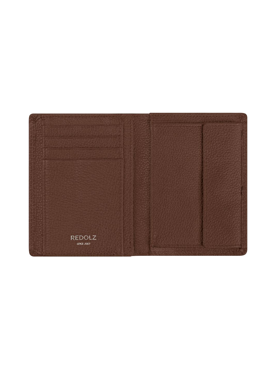 Redolz Portafoglio Leather Essentials HF in pelle RFID, 9,5 cm, apribile