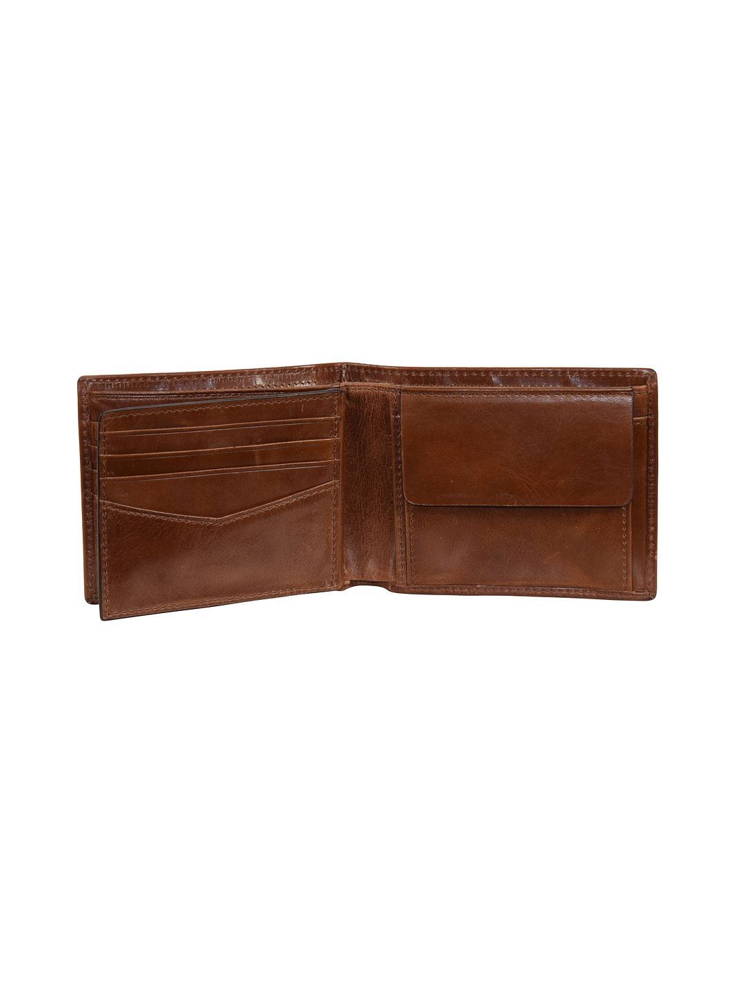 Fossil Ryan Portafoglio Protezione RFID Vera Pelle 11.5 cm Fossil Ryan Portafoglio Protezione RFID Vera Pelle 11.5 cm