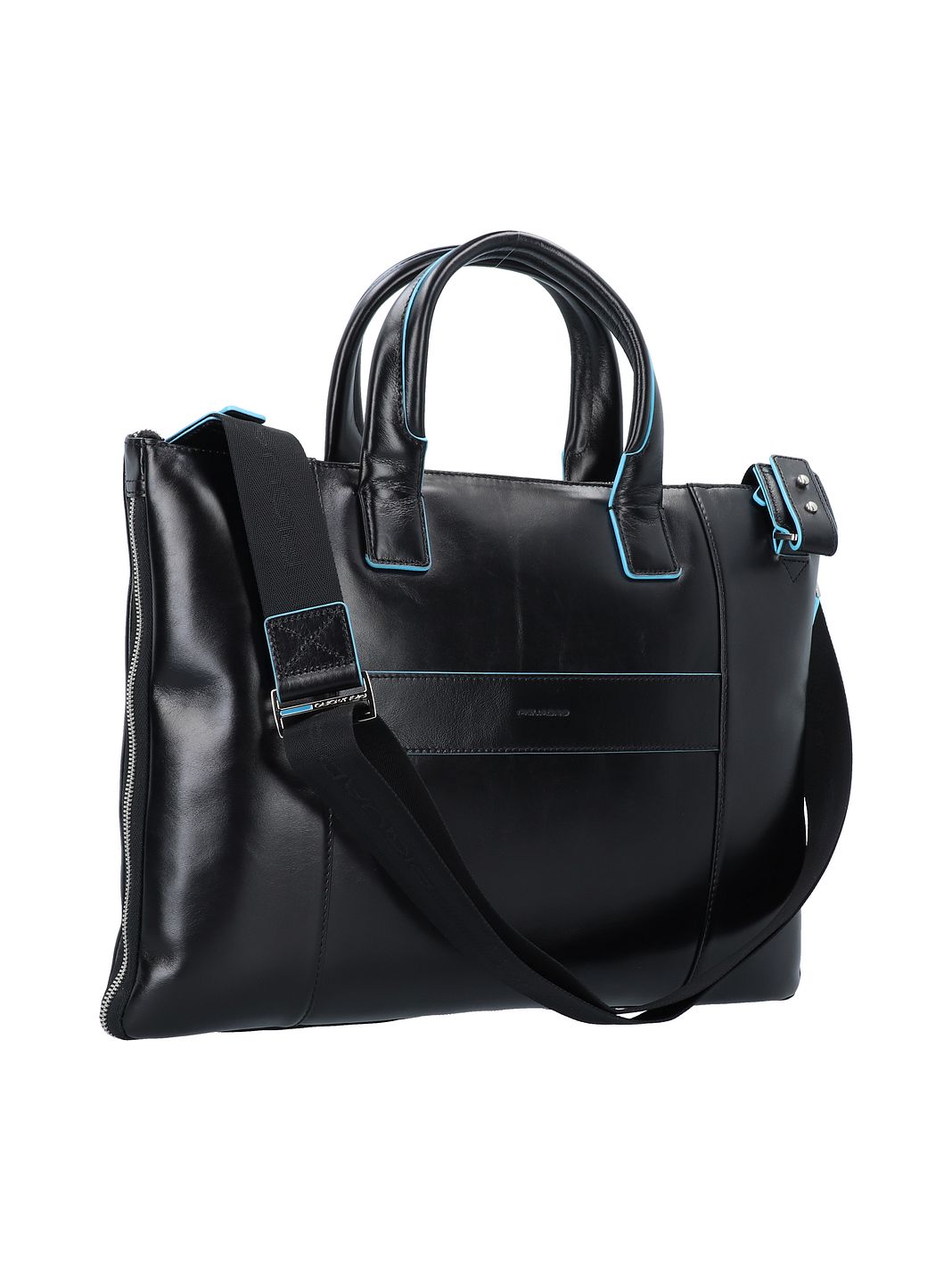 Piquadro Blue Square Valigetta Vera Pelle 42 cm Vano porta PC