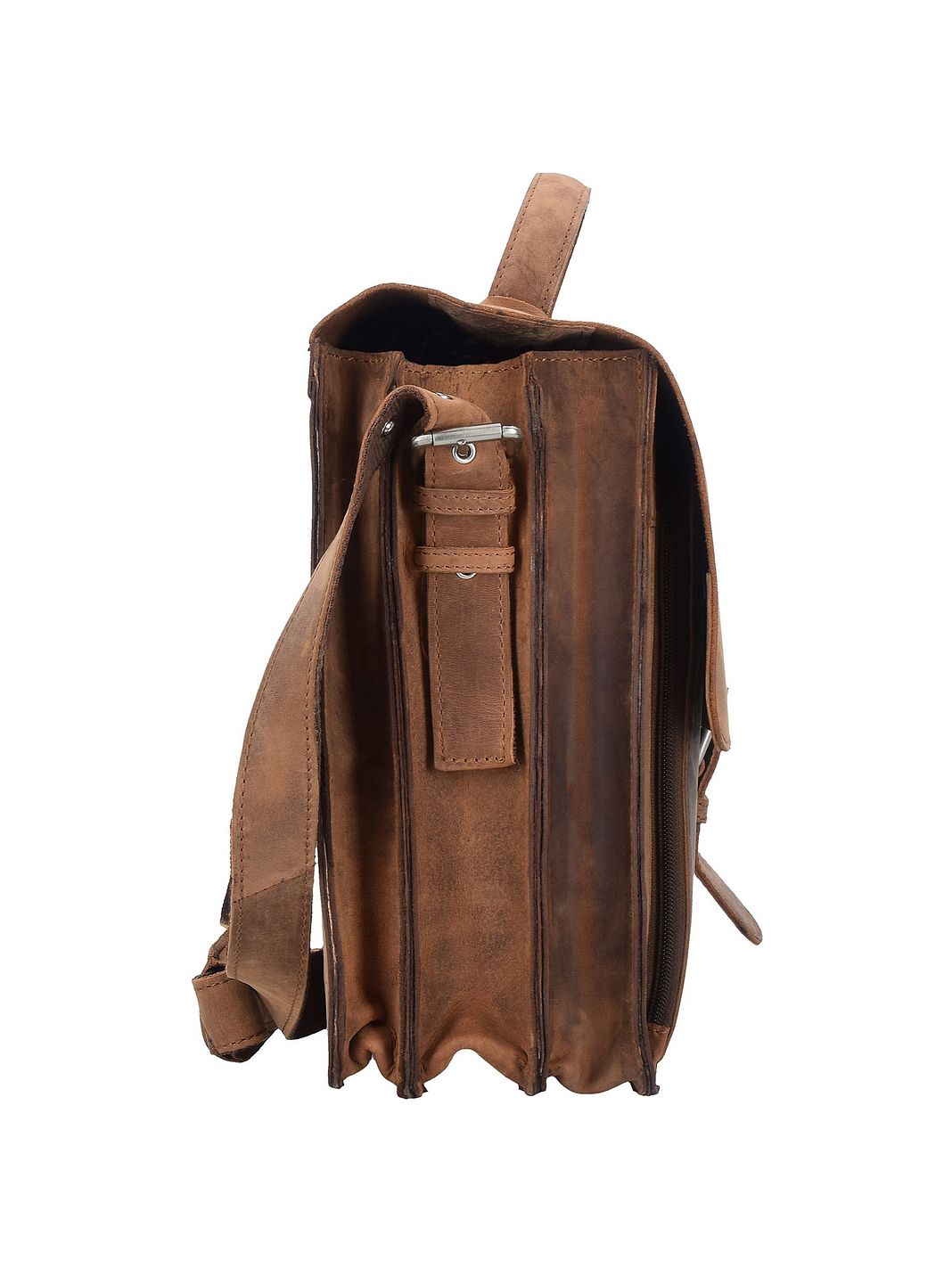Plevier Retro Newton Valigetta Vera Pelle 41 cm Vano porta PC Plevier Retro Newton Valigetta Vera Pelle 41 cm Vano porta PC