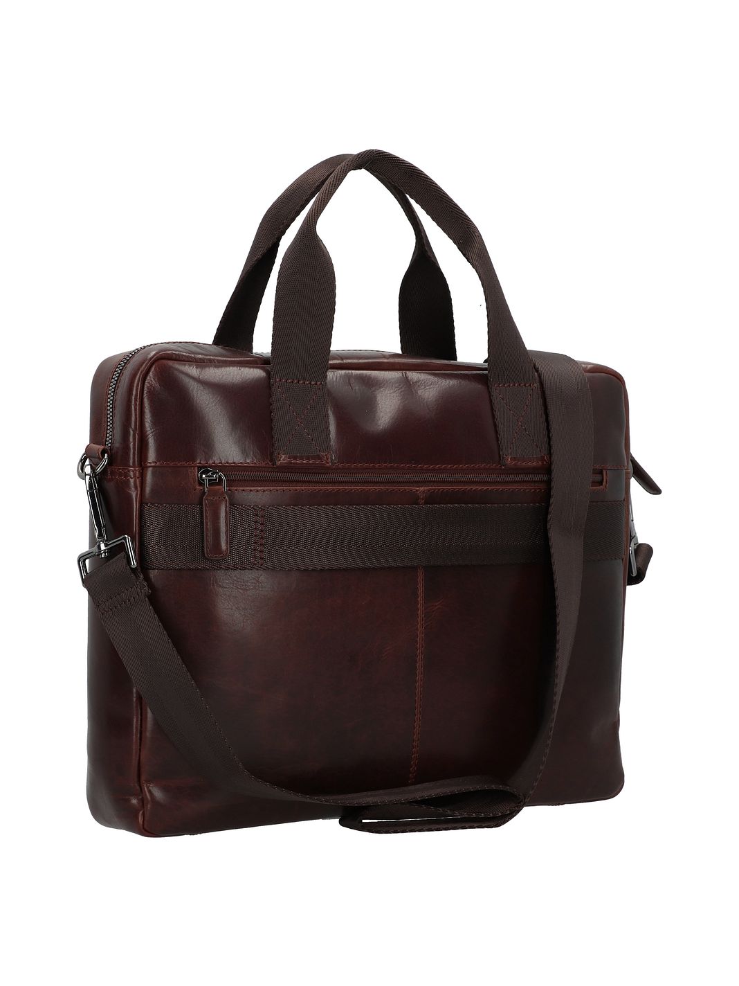 bugatti Romano Valigetta Vera Pelle 38 cm Vano porta PC bugatti Romano Valigetta Vera Pelle 38 cm Vano porta PC