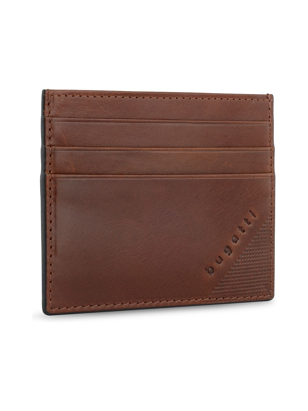 bugatti Nobile Custodia per carta di credito Protezione RFID Vera Pelle 10 cm bugatti Nobile Custodia per carta di credito Protezione RFID Vera Pelle 10 cm