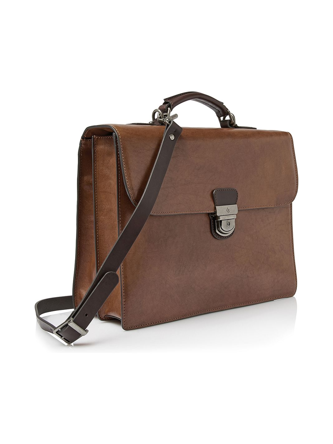 Castelijn & Beerens Rien Valigetta Protezione RFID Vera Pelle 39.5 cm Vano porta PC Castelijn & Beerens Rien Valigetta Protezione RFID Vera Pelle 39.5 cm Vano porta PC