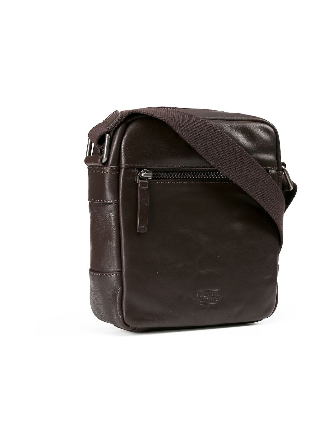 camel active Pine Borsa a tracolla Vera Pelle 22 cm