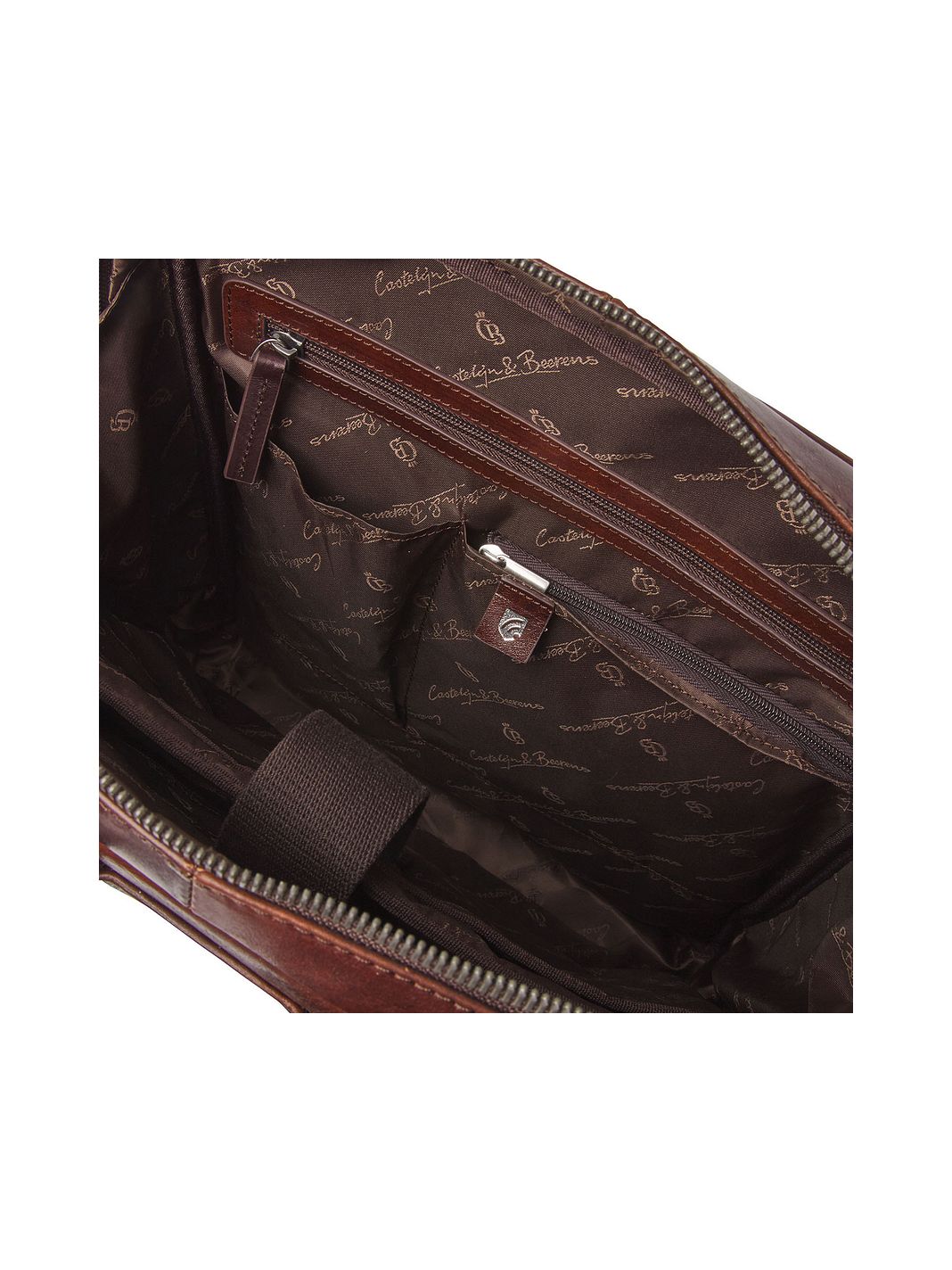 Castelijn & Beerens Rien Zaino da lavoro Protezione RFID Vera Pelle 40 cm Vano porta PC Castelijn & Beerens Rien Zaino da lavoro Protezione RFID Vera Pelle 40 cm Vano porta PC