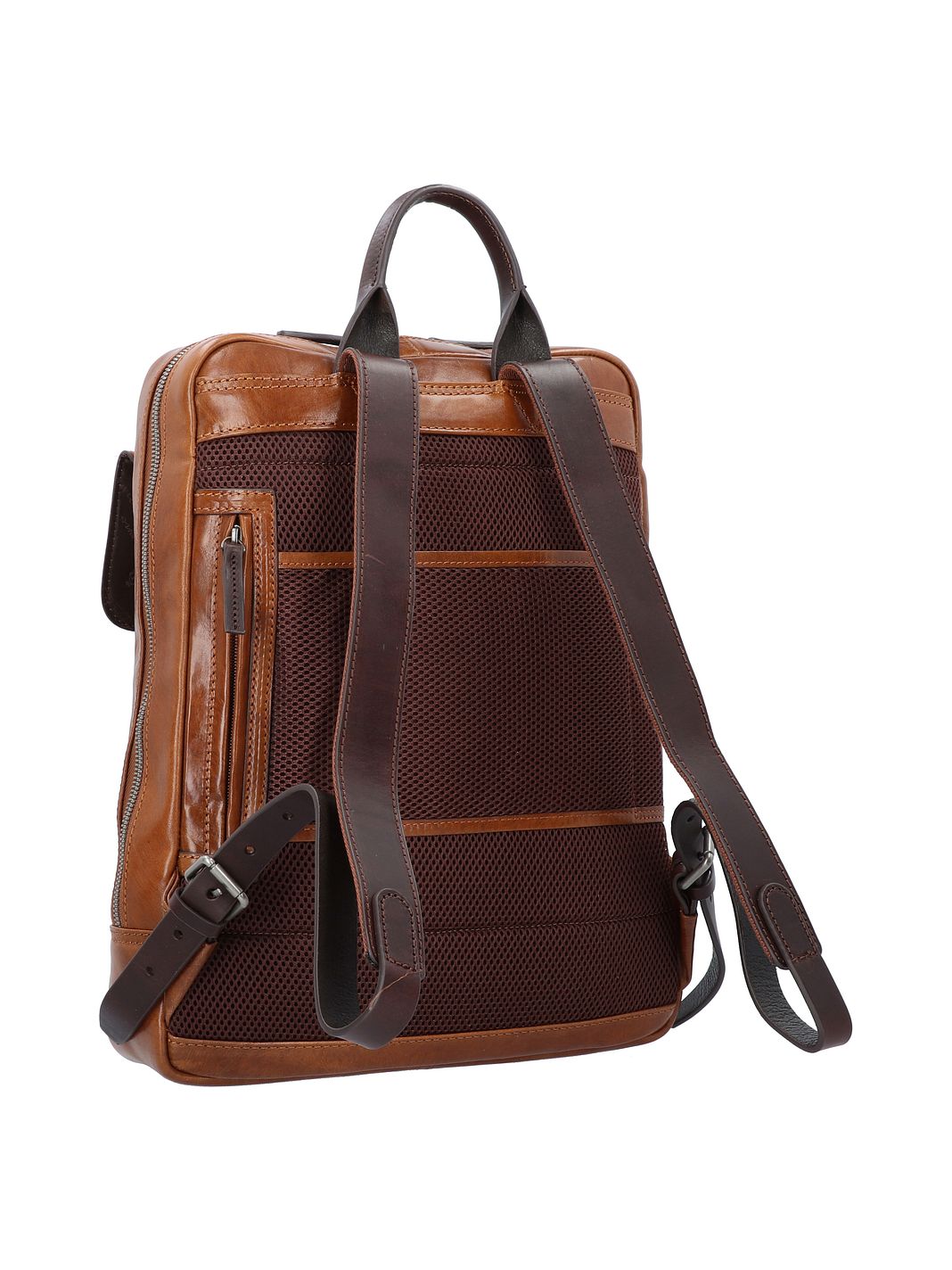 Castelijn & Beerens Rien Zaino da lavoro Protezione RFID Vera Pelle 40 cm Vano porta PC Castelijn & Beerens Rien Zaino da lavoro Protezione RFID Vera Pelle 40 cm Vano porta PC
