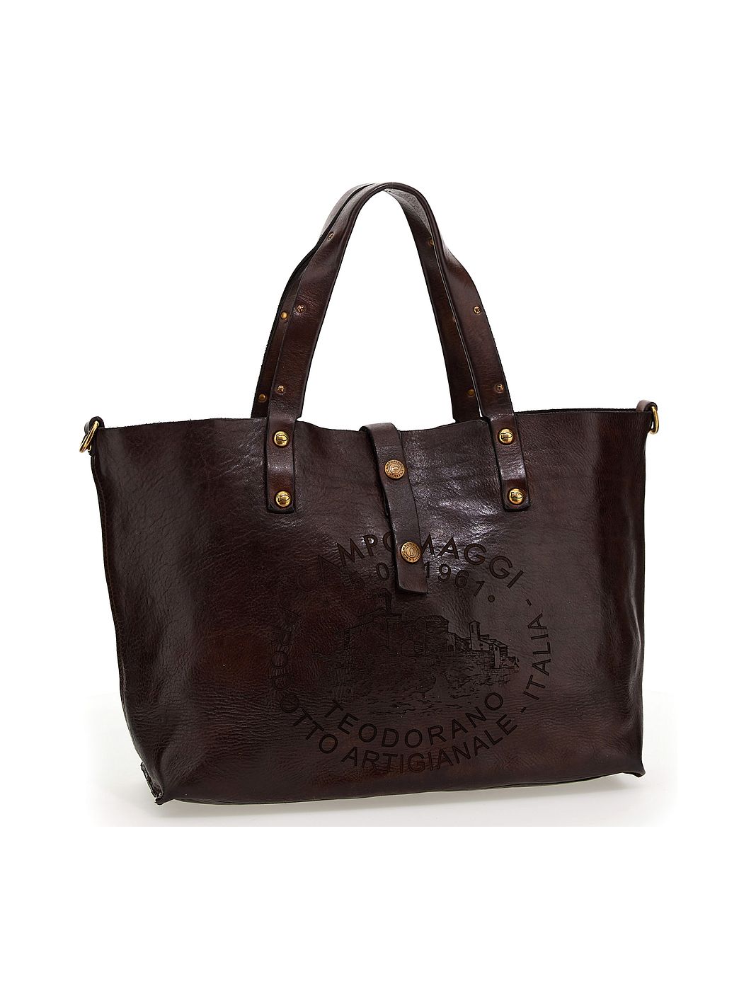Campomaggi Borsa shopper Vera Pelle 43 cm Campomaggi Borsa shopper Vera Pelle 43 cm