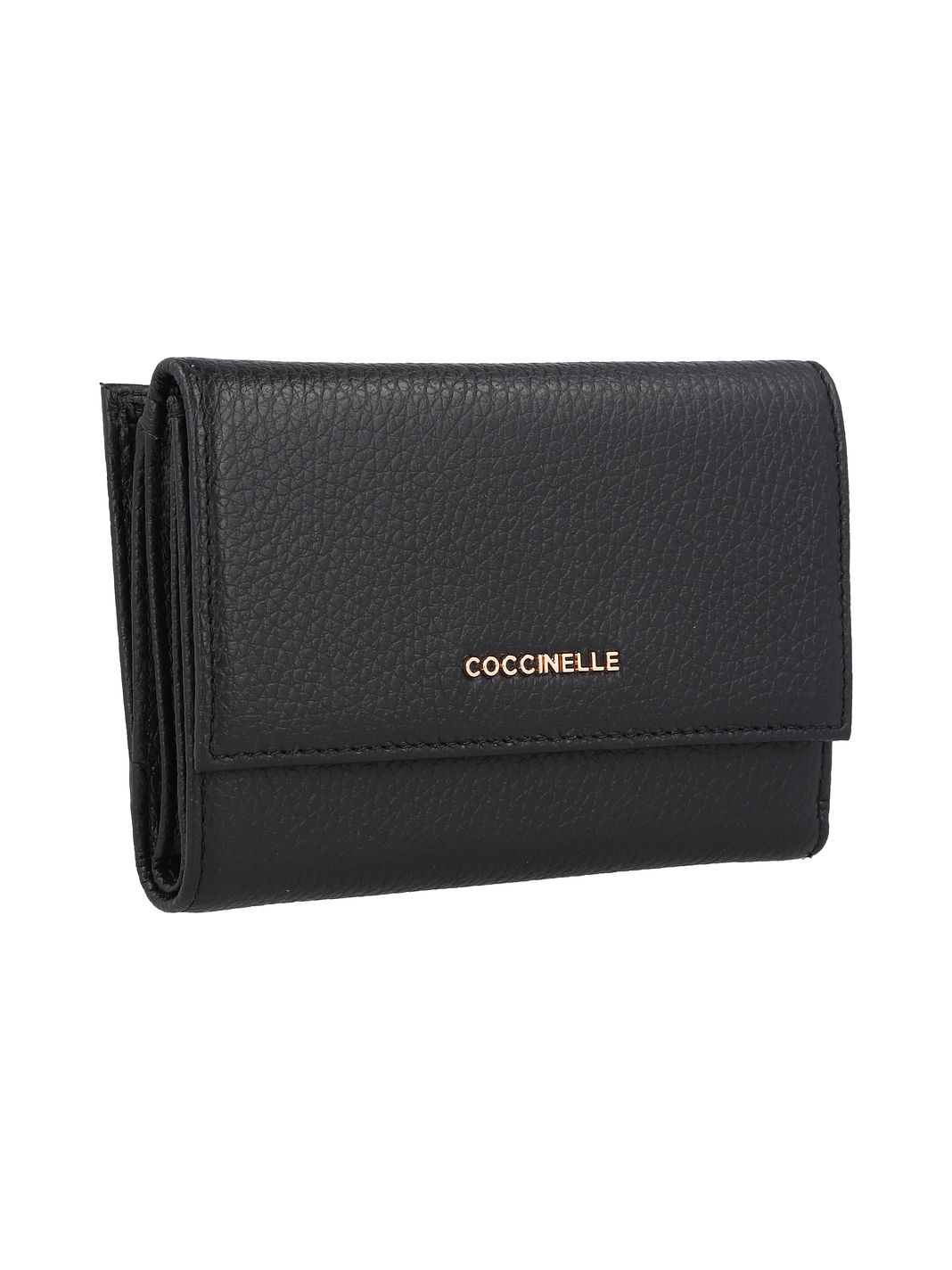 Coccinelle Metallic Soft Portafoglio Vera Pelle 14 cm Coccinelle Metallic Soft Portafoglio Vera Pelle 14 cm