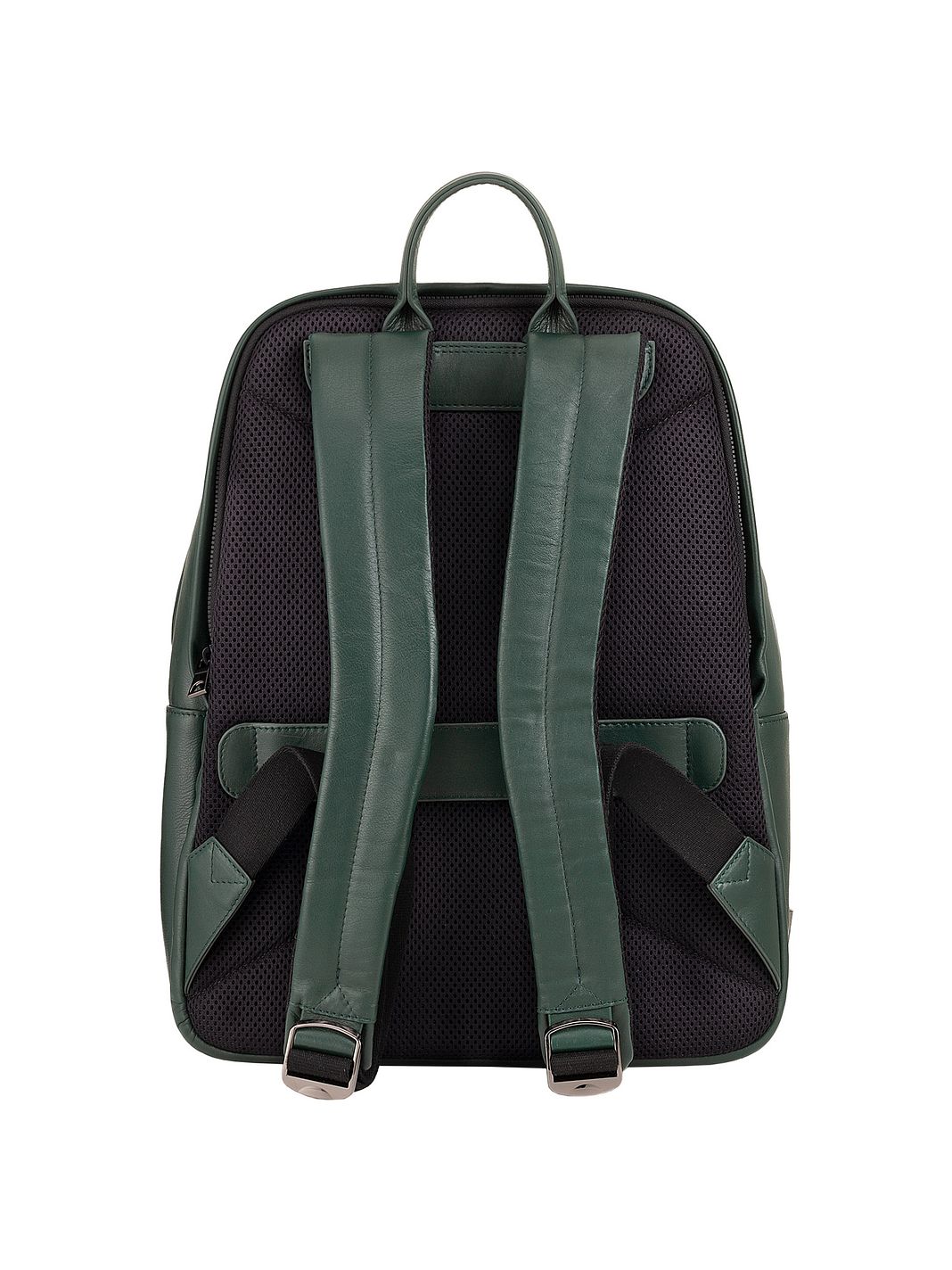 DuDu New York Zaino da giorno Vera Pelle 41 cm Vano porta PC
