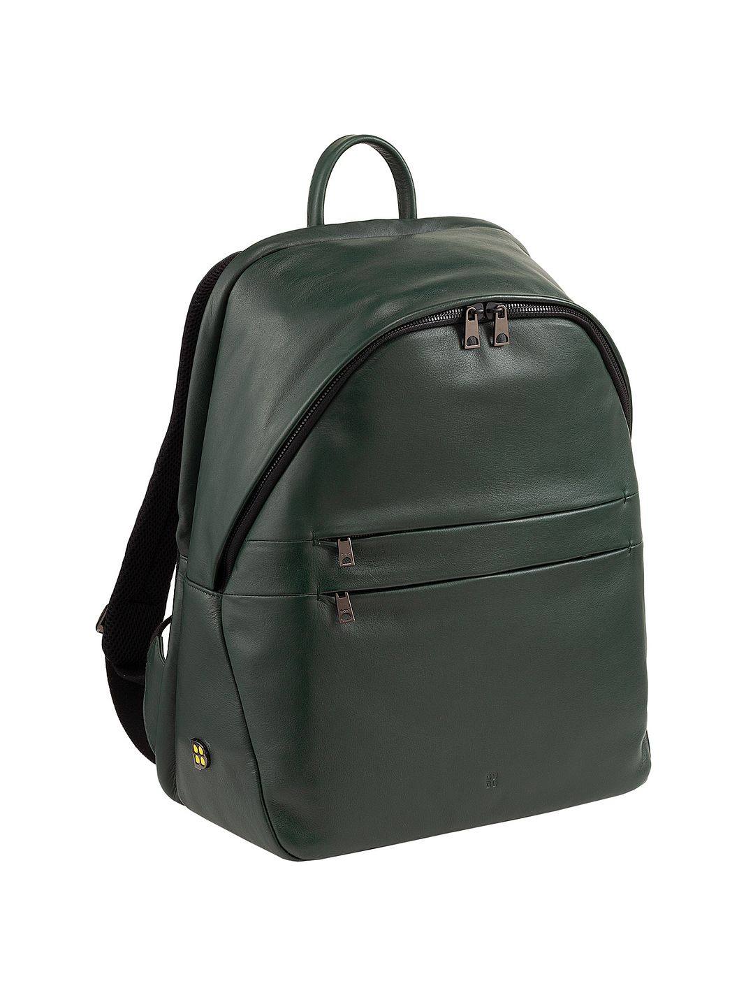 DuDu New York Zaino da giorno Vera Pelle 41 cm Vano porta PC