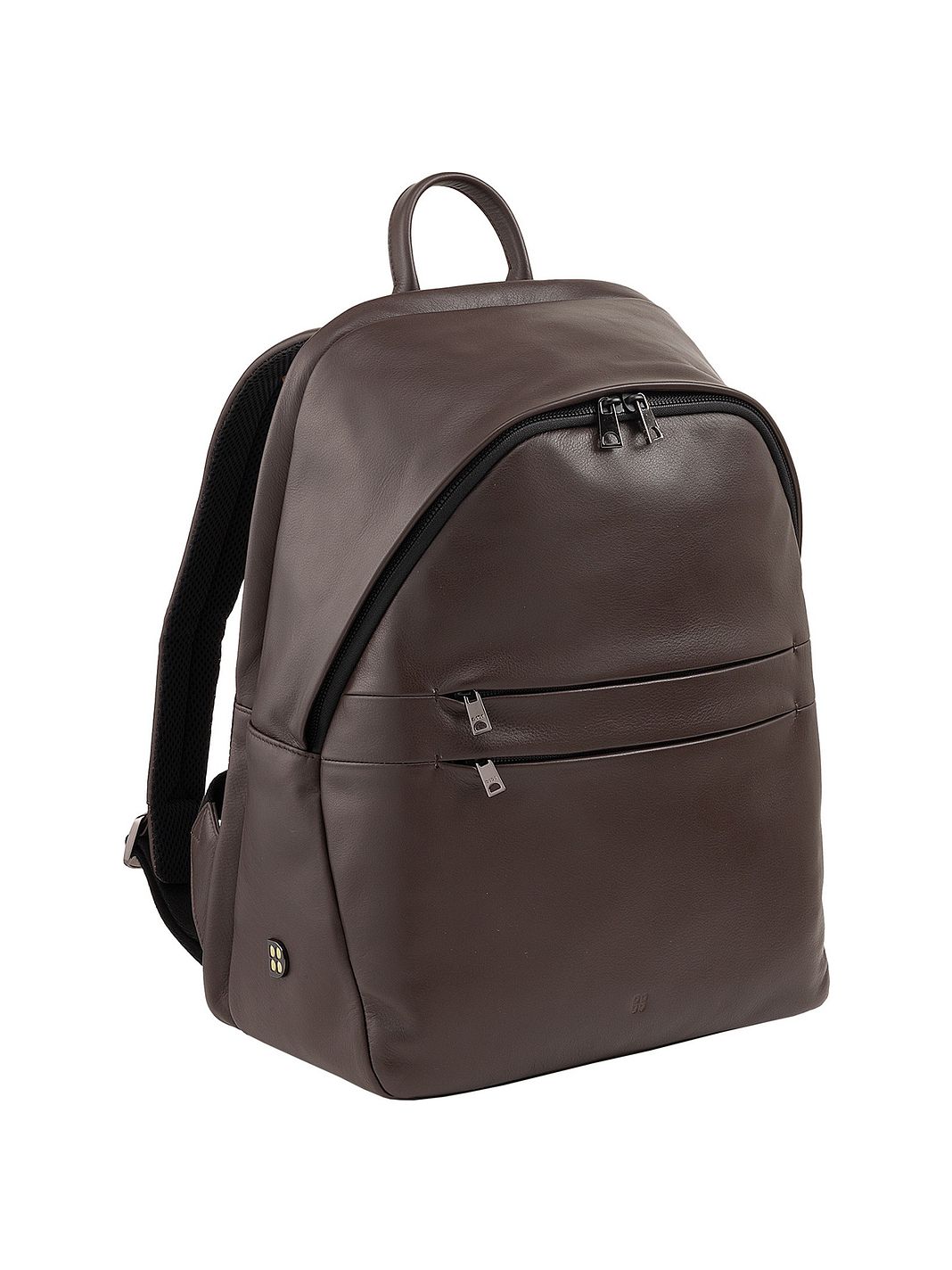 DuDu New York Zaino da giorno Vera Pelle 41 cm Vano porta PC