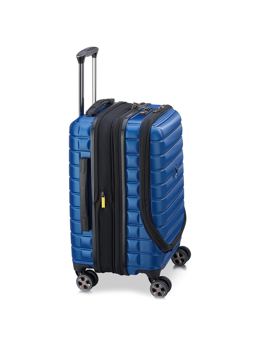 Delsey Paris Shadow 5.0 4 ruote Trolley cabina 55 cm Vano porta PC espandibile Delsey Paris Shadow 5.0 4 ruote Trolley cabina 55 cm Vano porta PC espandibile