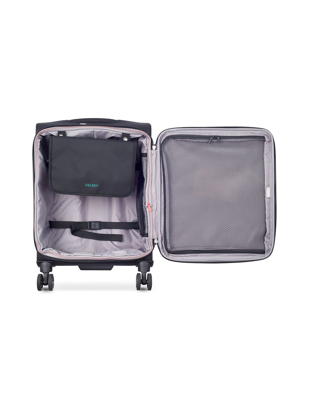 Delsey Paris Helium Dlx 4 ruote Trolley cabina 55 cm Delsey Paris Helium Dlx 4 ruote Trolley cabina 55 cm