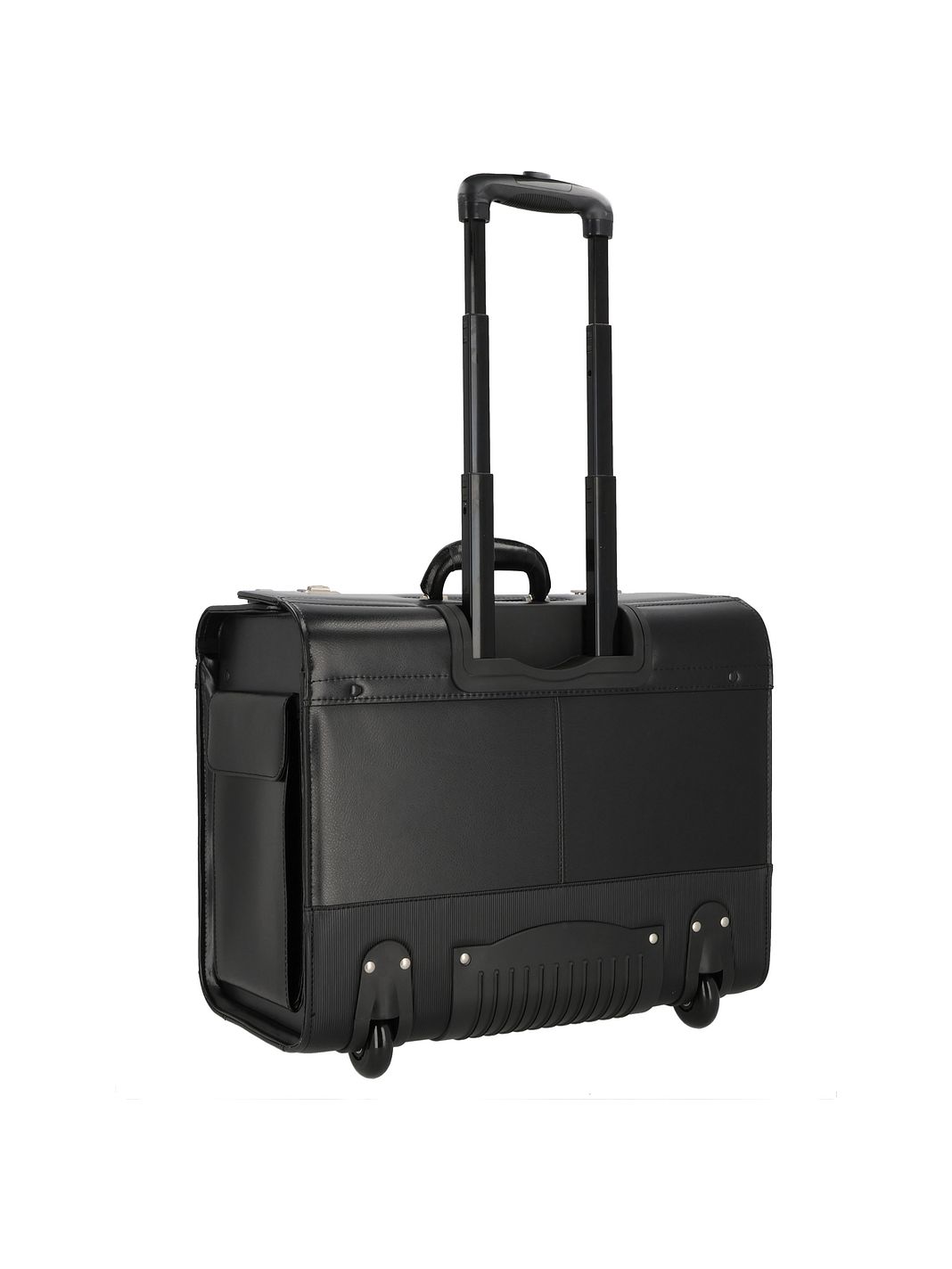 Dermata 2 ruote Trolley pilota Vera Pelle 39 cm Dermata 2 ruote Trolley pilota Vera Pelle 39 cm