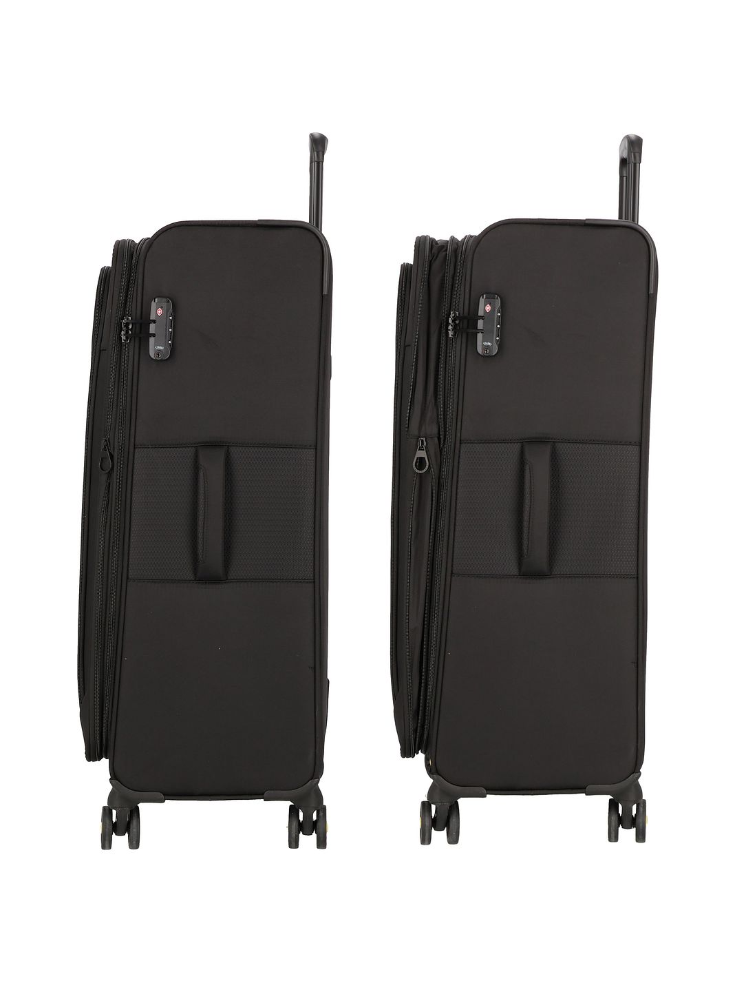 d & n Travel Line 9704 4 ruedas Trolley L 78 cm Con asa expansible