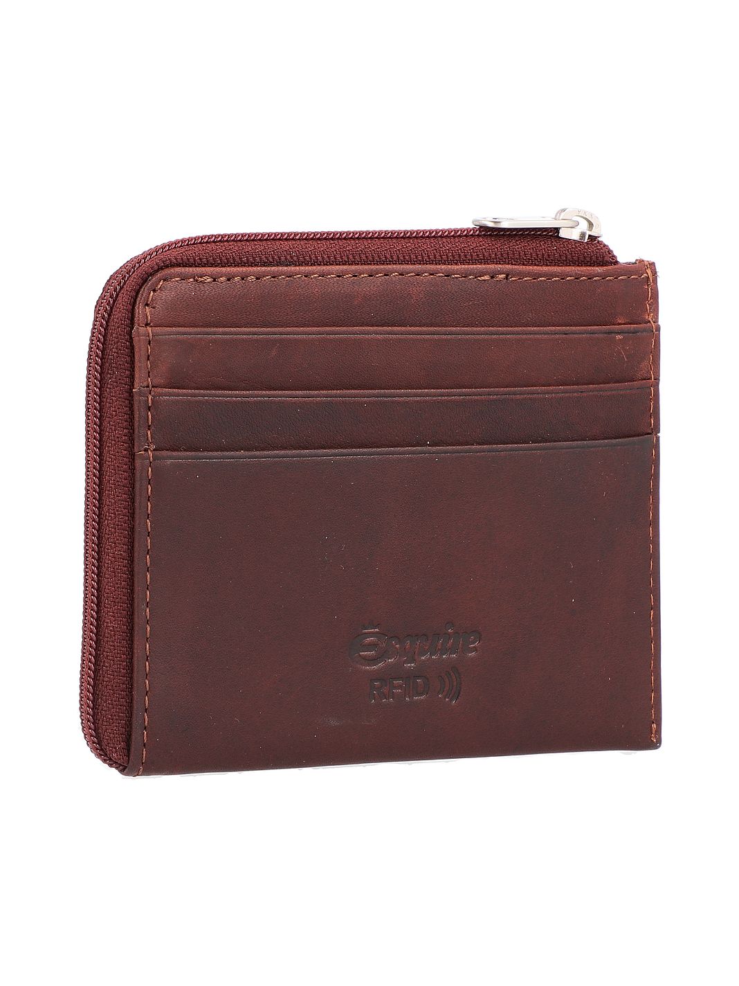 Esquire Oslo Custodia per carta di credito Protezione RFID Vera Pelle 10.5 cm