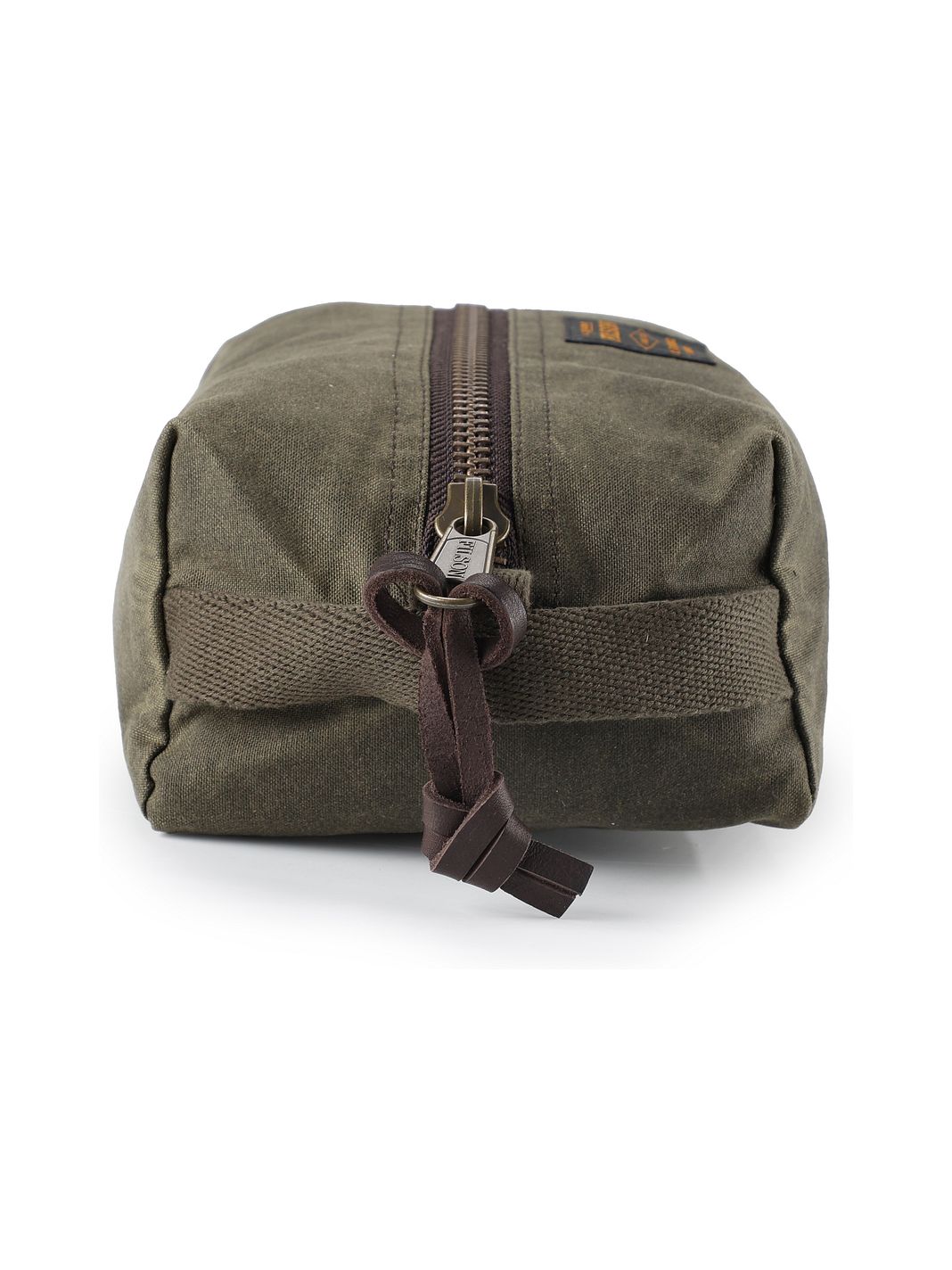 Filson Tin Cloth Borsa da toilette Vera Pelle 23 cm Filson Tin Cloth Borsa da toilette Vera Pelle 23 cm