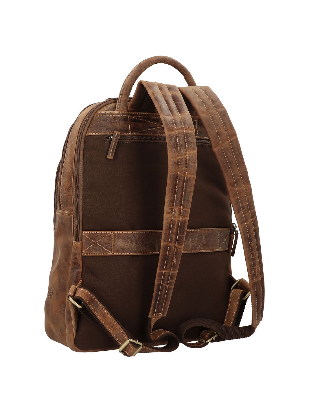 Greenburry Vintage Mochila urbana Piel natural 43 cm Compartimento para el portátil Greenburry Vintage Mochila urbana Piel natural 43 cm Compartimento para el portátil