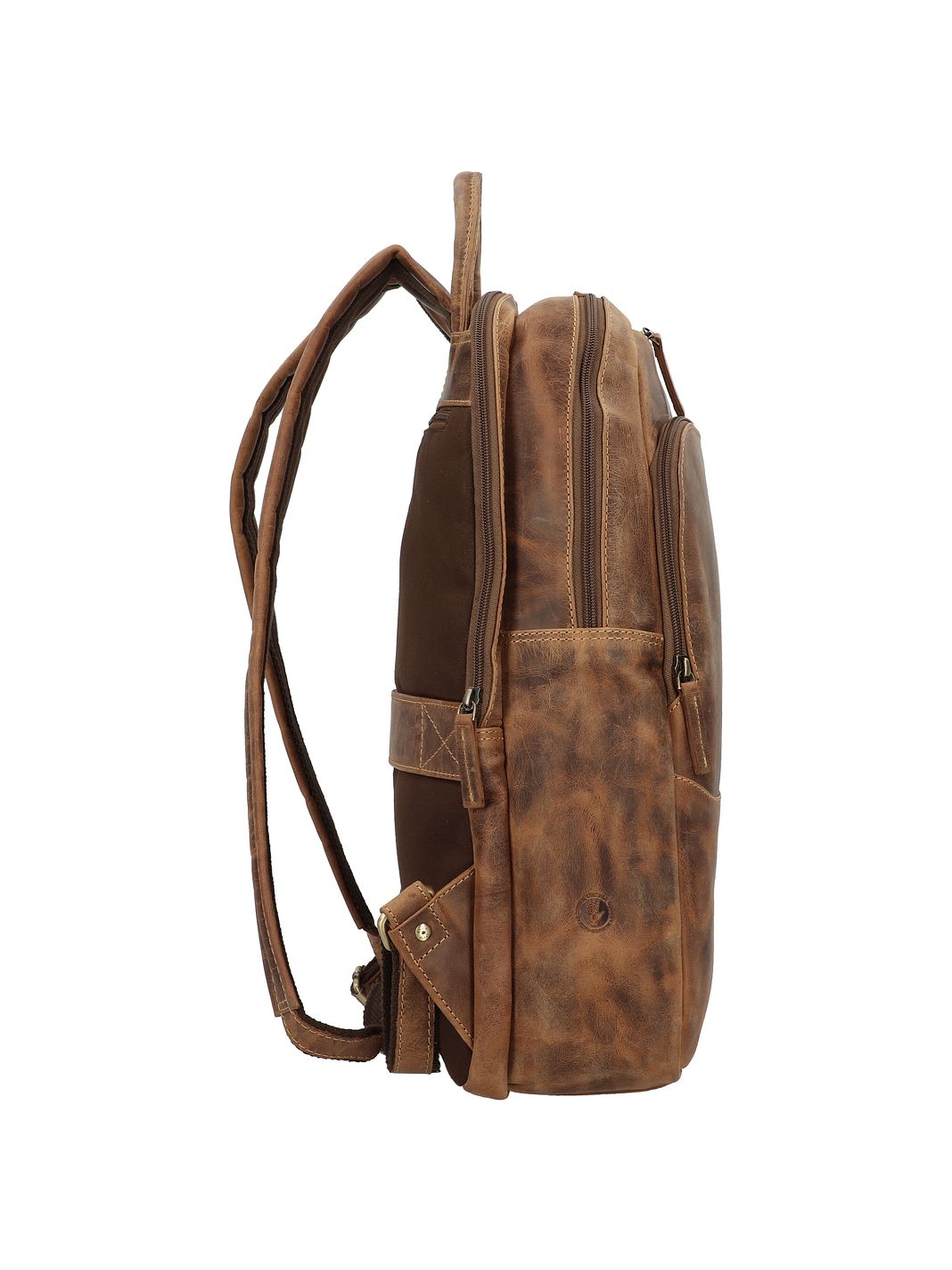 Greenburry Vintage Mochila urbana Piel natural 43 cm Compartimento para el portátil Greenburry Vintage Mochila urbana Piel natural 43 cm Compartimento para el portátil